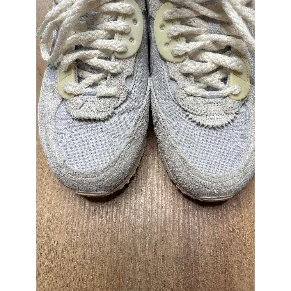Nike Air Max 90 Futura Needlework Womens 9 Sail Sneakers FJ4558-025